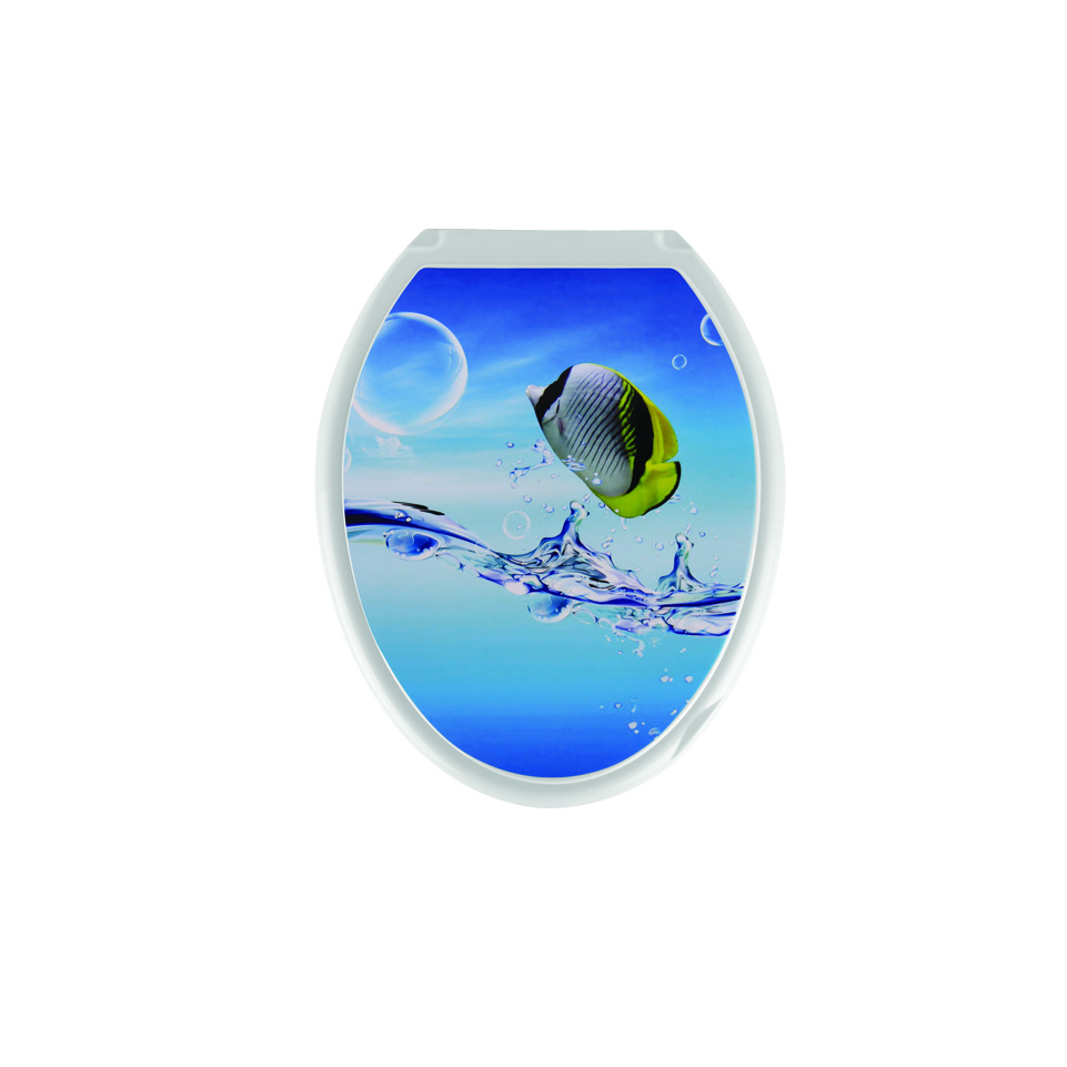 Сиденье ДЕКОР Тропическая рыба (10)