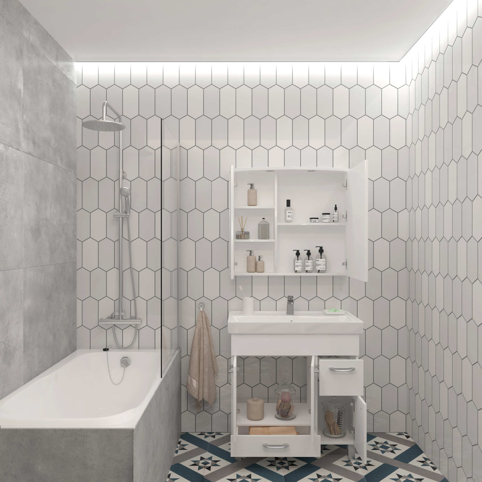 80 Тумба "Cosmo 80" (ум. Фостер 80; Como 80; Гремми 80)