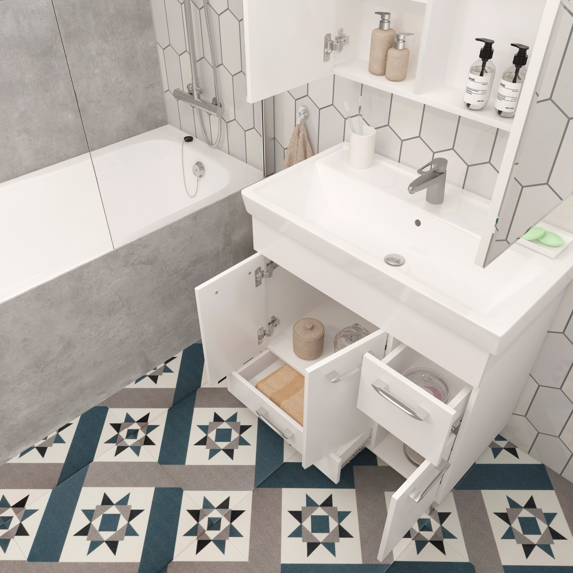 80 Тумба "Cosmo 80" (ум. Фостер 80; Como 80; Гремми 80)