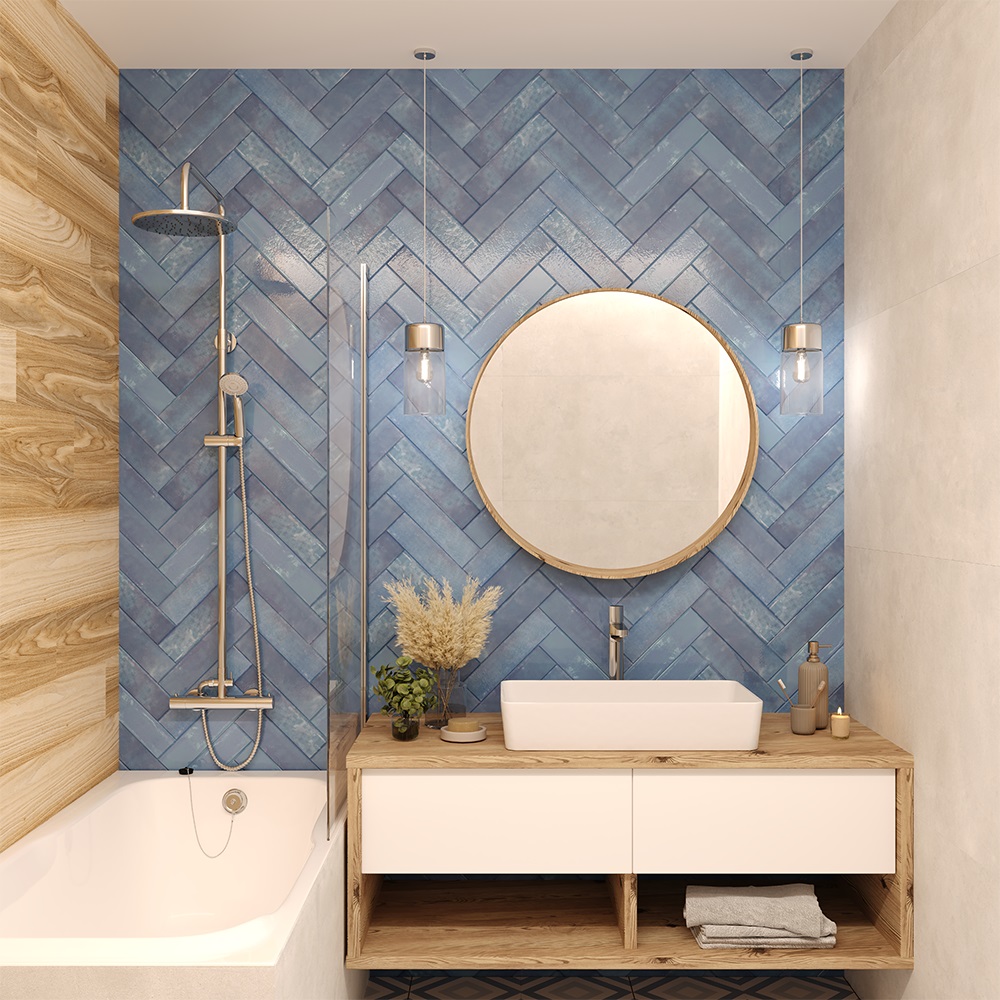 Умывальник накладной A442B прямоугольник без перелива (500*345*110 мм)