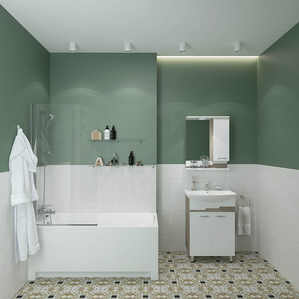 55 Зеркало-шкаф "Каскад-55" моринга