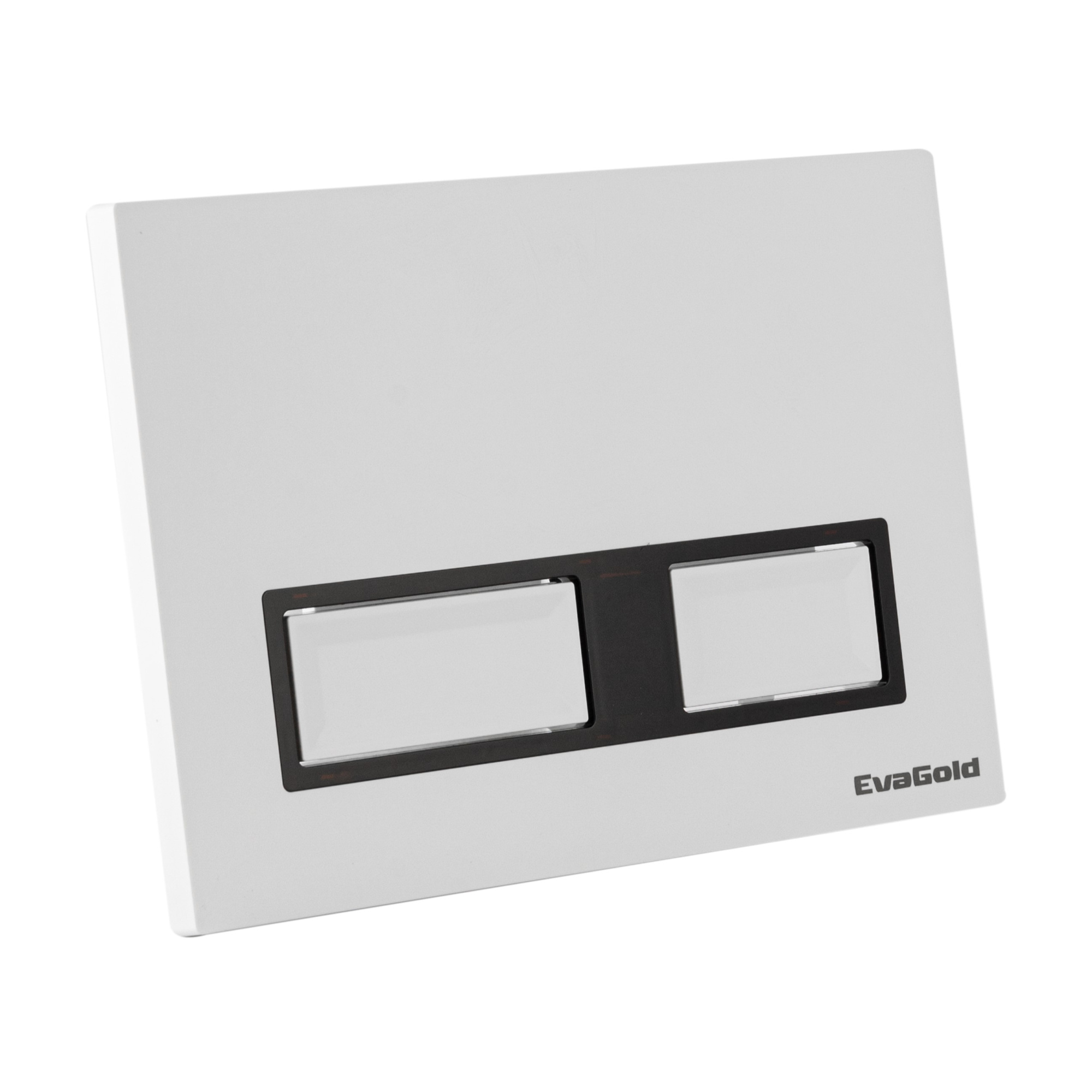 Кнопка смыва сенсорная EvaGold 08S, пластик белая для инсталляции EvaGold 500S с сенсорным управлением