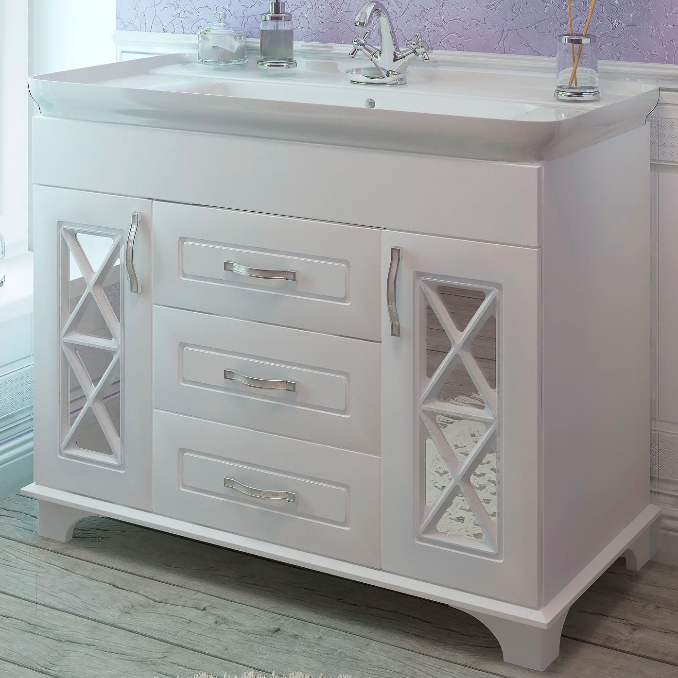 105 Тумба "Дуглас 105" №2 (ум. Дуглас 105, Виктория 100) с сифоном