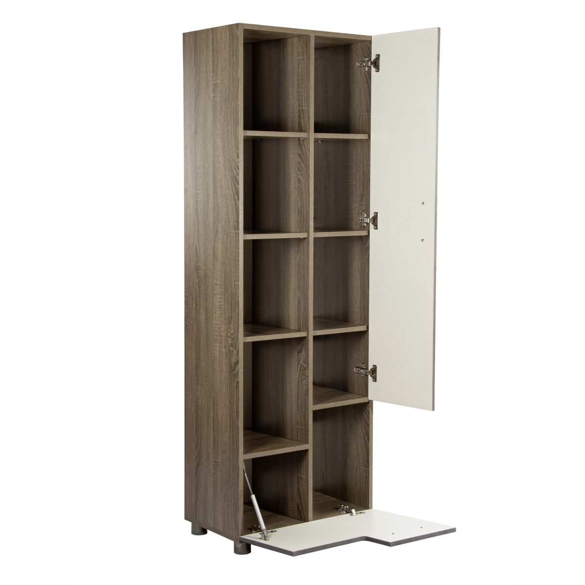 60 Пенал-шкаф "Catherine 60" серый камень