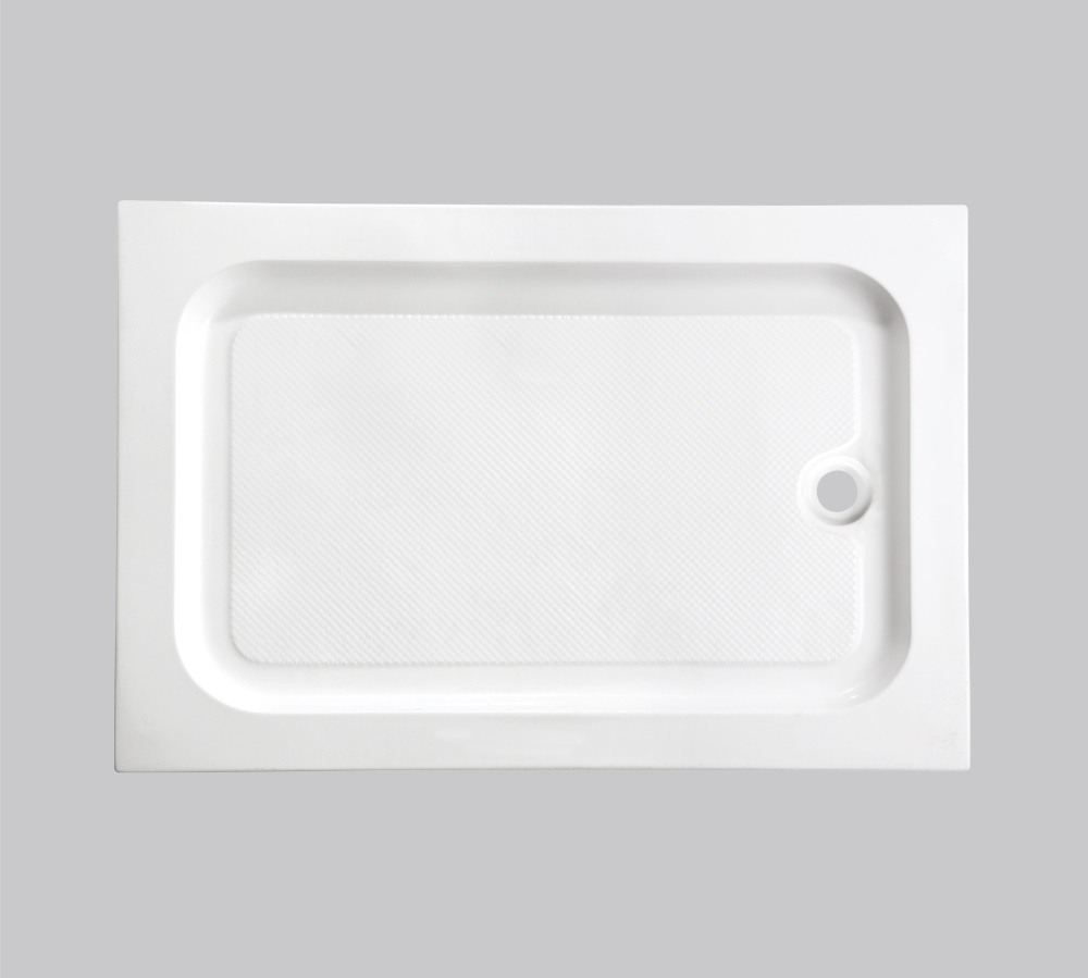 Поддон акриловый ABS13 120х100х15 прямоугольный (с сифоном)