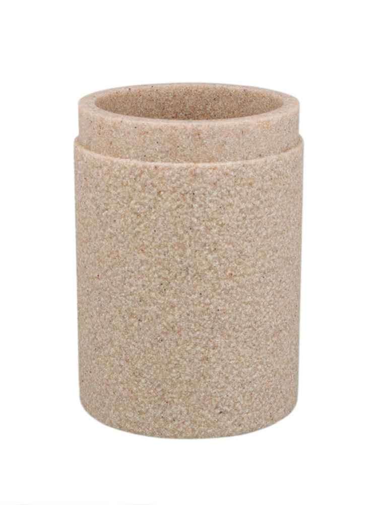 Стакан для зубных щеток Zenfort коллекция "Дюна", полирезина